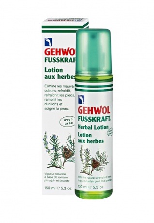 Травяной лосьон ( нормализует потоотделение и смягчает кожу) - Gehwol  Fusskraft Herbal Lotion