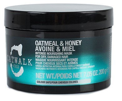 Маска для питания сухих и ломких волос - TIGI Catwalk Oatmeal & Honey Mask 