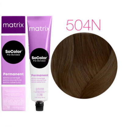 Краска для волос Шатен - SoColor beauty 504N