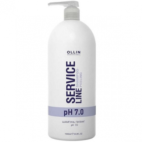 Шампунь-пилинг рН 7.0 - Ollin Professional Service Line Peeling Shampoo 