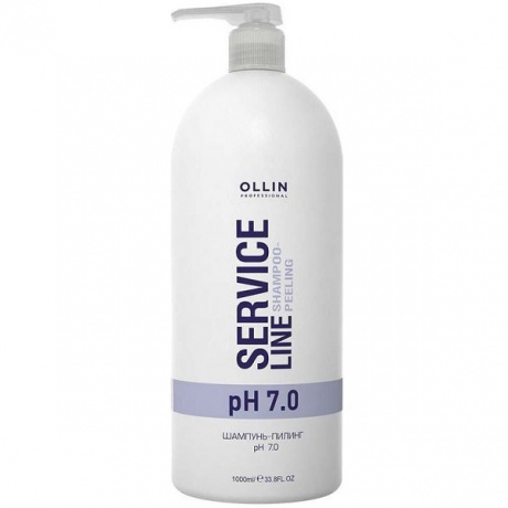 Шампунь-пилинг рН 7.0 - Ollin Professional Service Line Peeling Shampoo 