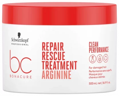 Восстанавливающая маска для поврежденных волос -Schwarzkopf Professional Bonacure Clean Performance Repair Rescue Treatment Arginine