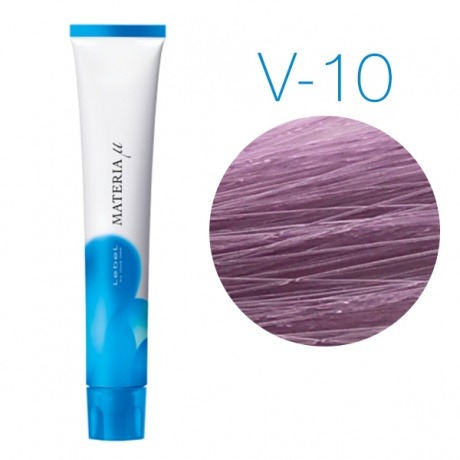 Lebel Materia Lifer V-10 (Яркий блондин фиолетовый) - Тонирующая краска для волос 