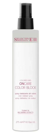 Несмываемый спрей для стабилизации цвета - Selective Professional OnCare Color Block Spray Stabilizzante Del Colore
