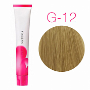 Перманентная краска для волос- Lebel Materia 3D G-12 (супер блонд жёлтый)