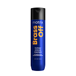 шампунь для нейтрализации желтизны у блондинок 5-8 уровней тона - Total Results Color Obsessed Brass Off Shampoo  