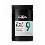 Обесцвечивающая пудра до 9 уровней тона -L'Оreal Professionnel Blond Studio 9 Lightening Powder Multi-Techniques
