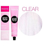 Краска для волос Прозрачный оттенок - Mаtrix Color Sync Clear  Clear 