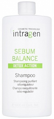 Шампунь для жирной кожи головы - Intragen Sebum Balance Shampoo  