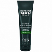 Шампунь-кондиционер восстанавливающий - Ollin Professional Premier For Men Restoring Shampoo-Conditioner 
