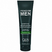 Шампунь-кондиционер восстанавливающий - Ollin Professional Premier For Men Restoring Shampoo-Conditioner