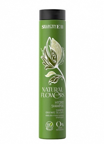 Аква-шампунь для частого применения - Selective Professional Natural Flowers Hydro Shampoo  