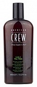 Шампунь 3-в-1 "Чайное дерево" - American Crew 3-in-1 Shampoo Tea Tree 