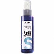Нейтрализующий спрей для волос - Ollin Professional Perfect Hair Silver Fusion 