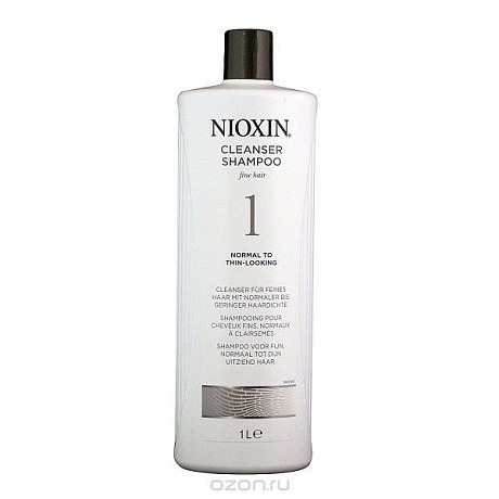 Очищающий Шампунь (Система 1) - Nioxin  Cleanser System 1 Shampoo 