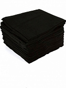 Полотенце спанлейс стандарт Черный 35x70 см 50 шт Полотенце спанлейс стандарт