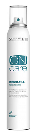 Спрей филлер  для ухода за поврежденными или тонкими волосами - Selective Professional On Care Densify Densi-fill Fast Foam 