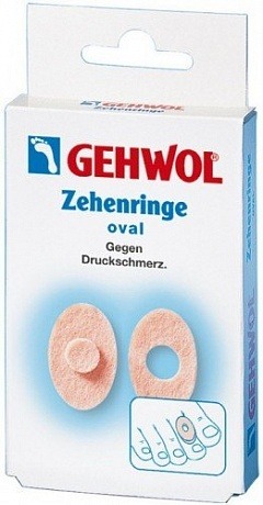 Овальные Кольца Для Пальцев 9 Шт - Gehwol  Zehenringe Oval