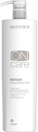 Седство глубокого восстановления поврежденных волос - Selective Professional On Care Repair Deep Treatment  