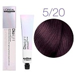 Краска для волос - L'Оreal Professionnel Dia Light 5.20 (Светлый шатен глубокий перламутровый) 