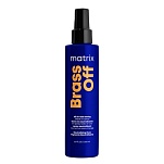 Несмываемый тонизирующий спрей "Все-в-одном" -Matrix Brass Off All-In-One toning leave-in spray
