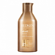 Шампунь с аргановым маслом для сухих и ломких волос - Redken All Soft Shampoo  