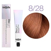 Краска для волос -  L'Оreal Professionnel Dia Light 8.28 (Светлый блондин перламутровый мокка) 