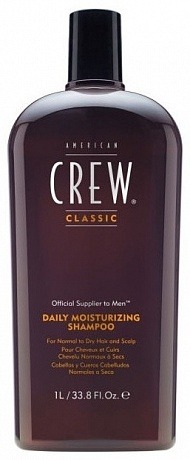 Шампунь для ежедневного ухода за нормальными и сухими волосами - American Crew Daily Moisturizing Shampoo 