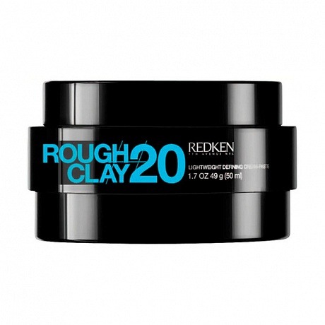 Пластичная текстурирующая глина с матовым эффектом - Redken Rough Clay-20