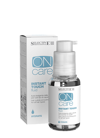 Флюид для разглаживания кутикулы всех типов волос - Selective Professional On Care Hydrate Instant Touch Fluid 
