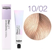 Краска для волос - L'Оreal Professionnel Dia Light  10.02 (Молочный коктейль натуральный перламутровый) 