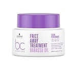 Маска для жестких и непослушных волос —Schwarzkopf Professional Bonacure Clean Performance Frizz Away Treatment 