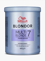 Порошок для блондирования без образования пыли - Wella Professional Blondor Multi-Blonde Powder  