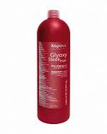 Шампунь перед выпрямлением волос с глиоксиловой кислотой - Kapous Professional Glyoxy Sleek Hair Pre-Shampoo 