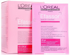 Пудра для декапирования (удаление несовместимого оттенка) - L'Оreal Professional Special Coloriste Efassor Powder 12*28g  Efassor Powder 