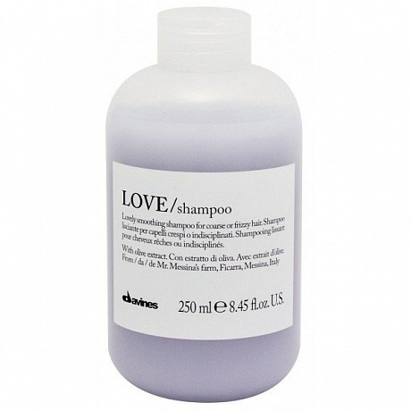 Шампунь для разглаживания завитка  - Davines Love Smoothing Shampoo  