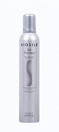 Мусс для укладки средней фиксации - Silk Therapy Mousse 360 ml