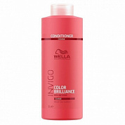 Бальзам-уход для защиты цвета жестких волос - Wella Professional Invigo Color Brilliance Vibrant Color Conditioner for coarse hair