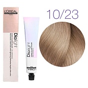 Краска для волос - L'Оreal Professionnel Dia Light 10.23 (Молочный коктейль жемчужно-золотистый ) 