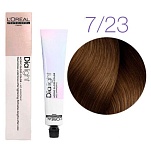 Краска для волос - L'Оreal Professionnel Dia Light 7.23 (Блондин перламутрово-золотистый) 