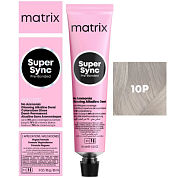 Безаммиачный краситель - Matrix Super Sync Pre-Bonded 10P (Очень-очень светлый блондин жемчужный)