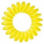 Резинка для волос желтая - Traceless hair ring yellow