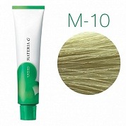 Lebel Materia Grey M-10 (яркий блондин матовый) - Перманентная краска для седых волос 