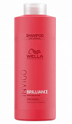 Шампунь для защиты цвета тонких и нормальных волос - Wella Invigo Color Brilliance Color protection shampoo  shampoo for fine hair