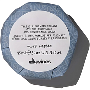 Моделирующая помада для текстурных и пластичных образов -  Davines More lnside Forming Pomade