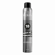 Спрей мгновенной фиксации для завершения укладки волос- Redken Quick Dry Hairspray 18