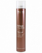 Лак аэрозольный нормальной фиксации с кератином - Kapous Fragrance Free Magic Keratin Hair Spray Normal  Magic Keratin Hair Spray Normal