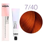 Краска для волос - L'Оreal Professionnel Dia Light 7.40 (Блондин глубокий медный)