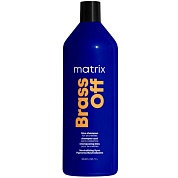 Шампунь для нейтрализации желтизны- Mаtrix Brass Off blue shampoo for brunettes