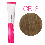Перманентная  краска для волос- Lebel Materia 3D CB-8 (светлый блондин холодный)